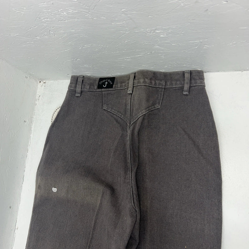 New Women’s Cross J Denim Jeans. No Back Pockets 9/10 Style 1098 I-5