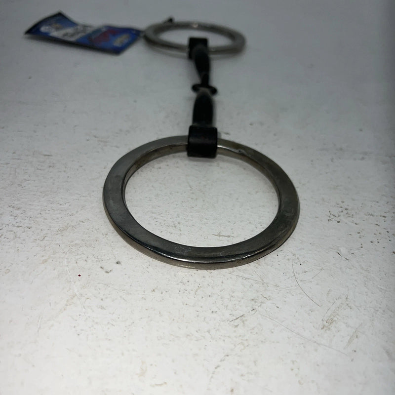 New Tough 1 O Ring Flat 5” Snaffle #25509 Y-503