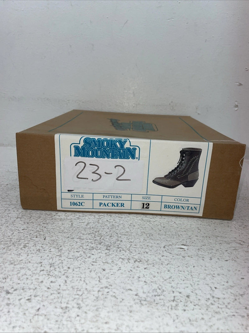 New Kids Brown Smoky Mountain Cowboy Boots. 1062 C 12. 23-2