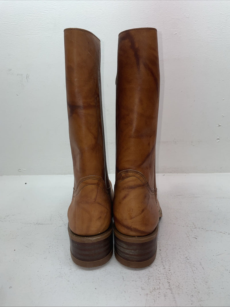 New Men’s Brown Texas Brand Cowboy Boots. M 63 10 D. 6-57
