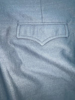New Vintage Gray Circle S Polyester Pants #0142 XX-103