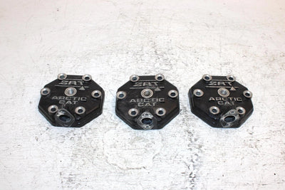 1996 Arctic Cat Zrt 600 Oem Cylinder Head Set Of 3 3004-771 SA6