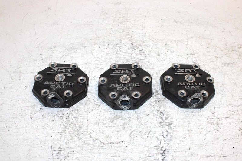 1996 Arctic Cat Zrt 600 Oem Cylinder Head Set Of 3 3004-771 SA6