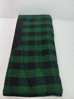 New Green Plaid Wool Saddle Pad 31x31 #9612 Pad-2