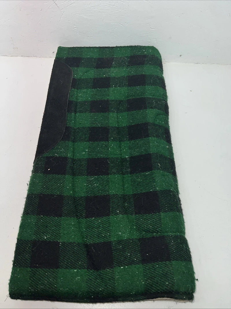 New Green Plaid Wool Saddle Pad 31x31 #9612 Pad-2