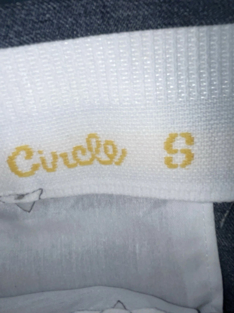 New Vintage Blue Circle S Polyester Pants #CP4776 ZZ-27