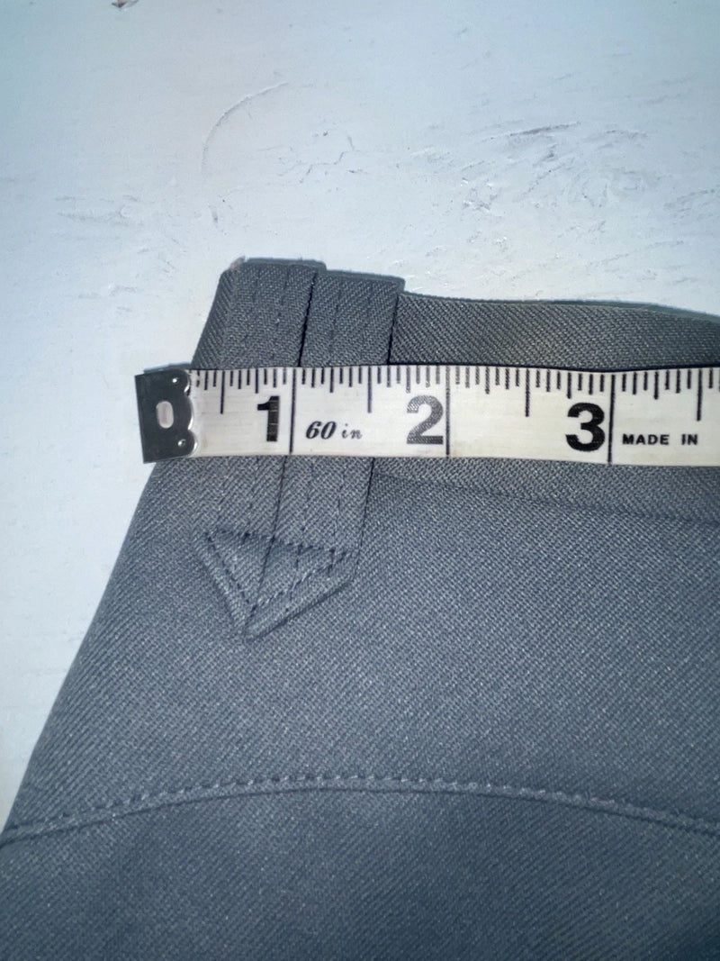 New Vintage Gray Circle S Polyester Pants 3A-8