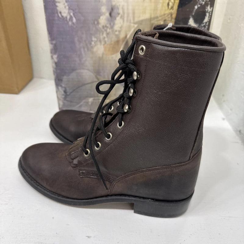 NEW JAMA OLD WESTERN LACED UP WESTERN BOOT, Women’s Size 5. #1-5.