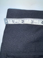 New Vintage Black Crimplene Polyester Pants XX-90