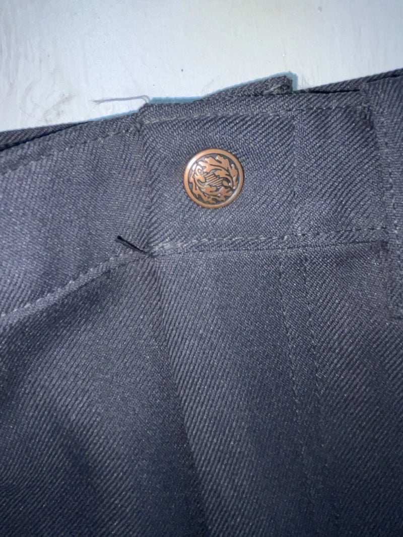 New Vintage Gray Dickson Jenkins Polyester Pants #5917 XX-36
