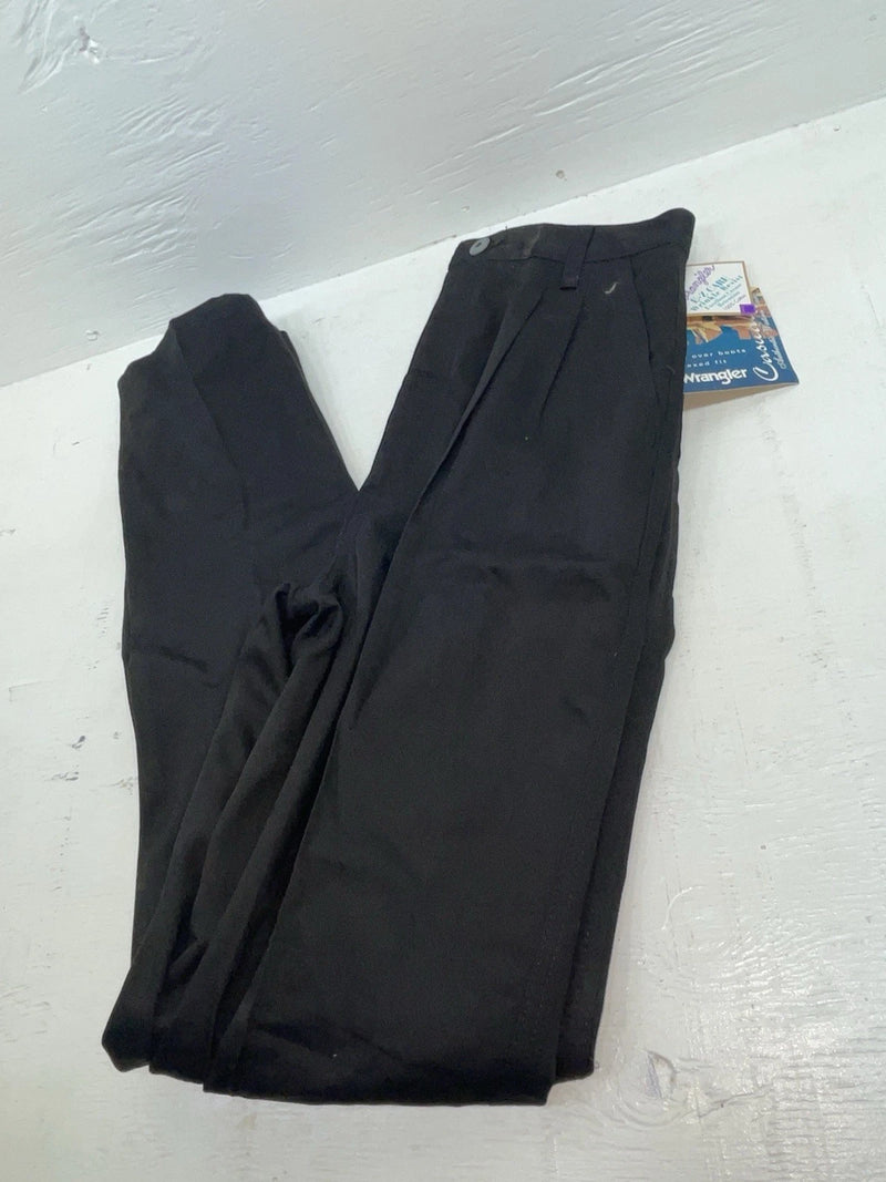 New Vintage Black Wrangler Polyester Pants #WW095WL ZZ-21