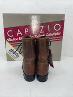 New Women’s Brown Lace Up Capezio Cowboy Boots. L 549 5 M. 2-45