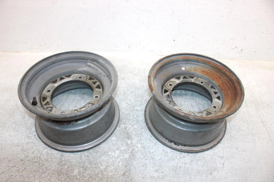 2004 Polaris Trail Boss 330 Oem 10x6 Front Wheel Rim Pair 1520175-117 AP117