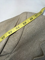 New Men’s Pioneer Wear Tan Suit Jacket 48L #12016 X-609