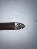 New Brown Genuine Leather Nocona 30” Belt #993015044 JJ-146