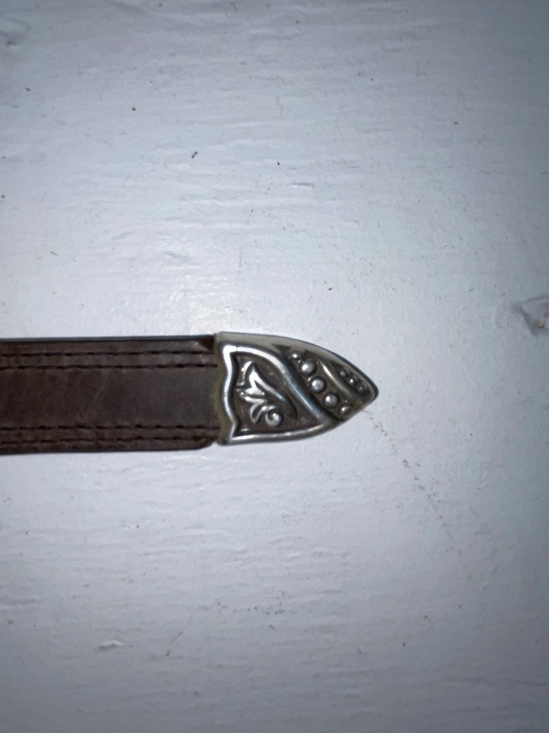 New Brown Genuine Leather Nocona 30” Belt #993015044 JJ-146