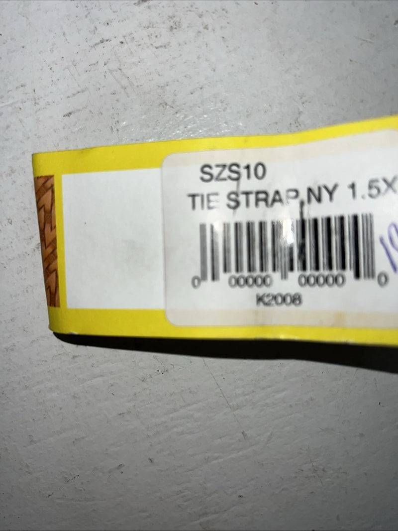 New ABetta Black Nylon Tie Strap #SZS10 EE-26