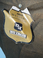 New Vintage Brown Dickson Jenkins Polyester Pants #2151 ZZ-67