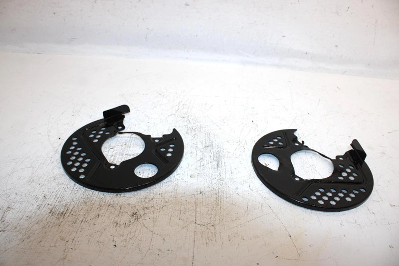 00 Kawasaki Bayou 300 4x4 Oem Brake Rotor Guard Set 55020-1304 55020-1305 AK20