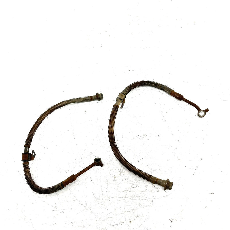 02 Suzuki Quadrunner 500 LTF500F 4x4 OEM Front Brake Hose Set 59240-09F00 AS37