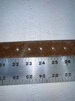 New Brown Genuine Leather Acme 24” Belt #5642 NN-29
