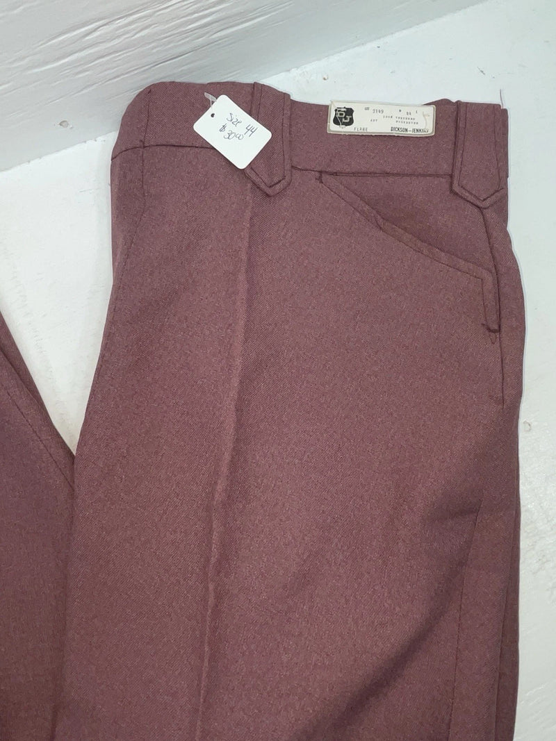 New Vintage Red Dickson Jenkins Polyester Pants #2149 XX-107
