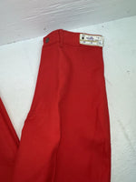 New Vintage Red Dickson Jenkins Polyester Pants #5501 3A-32