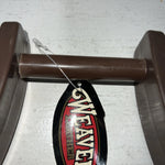 New Weaver Brown Plastic Adult Stirrups #30-1134 FF-4