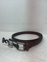 New Brown Genuine Leather Nocona Threaded 36” Belt #2410002 Z-19