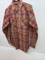 New Men’s Champion Western Multiple Color long sleeve pearl 14.5 X 33 small B-66