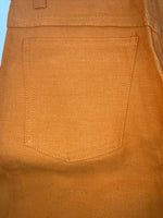 New Vintage Orange Western Girl Denim Pants #31 VV-21