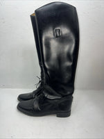 New Womens Black Cavalier English Riding Boots. 855820 8.5 8 1/2. 12-22