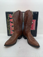 New Men’s Brown Texas Brand Cowboy Boots. 5111 9.5 9 1/2 D. 6-98