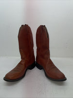 New Men’s Orange Laramie Cowboy Boots. 839 10 B. 6-73