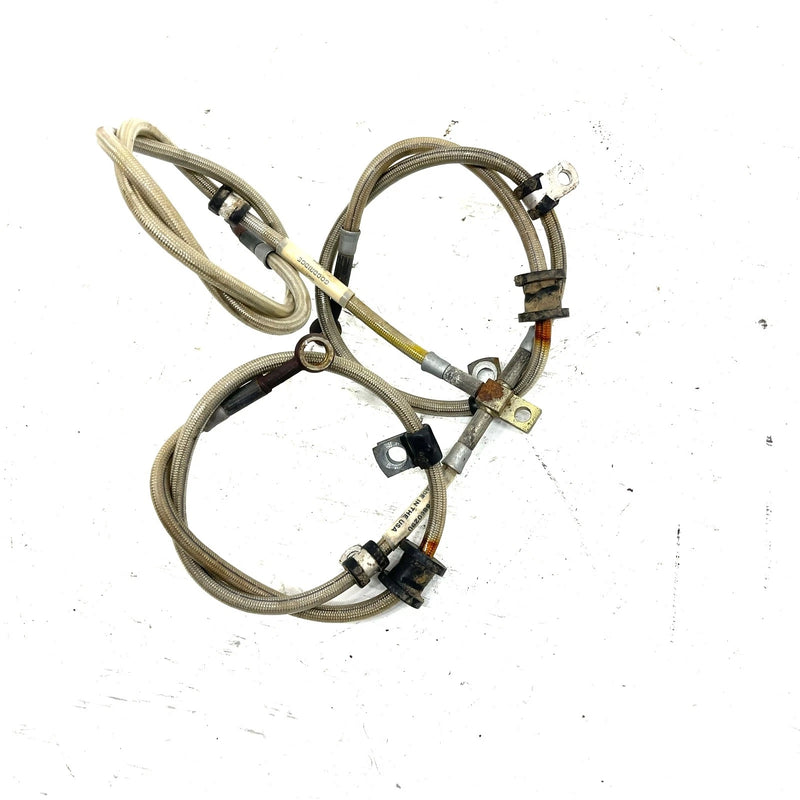 2004 John Deere Trail Buck 650 EXT OEM Front Brake Line 705600290 AJ1