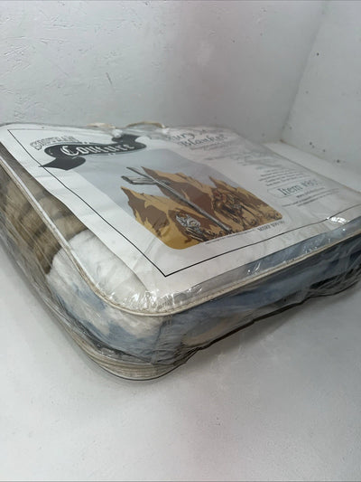 New Showman Luxury Mink Praying Cowboy Print 75”X96” Queen Blanket #805 MM-604