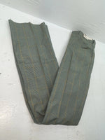New Vintage Green Checkered Dickson Jenkins Polyester Pants #2213 ZZ-32