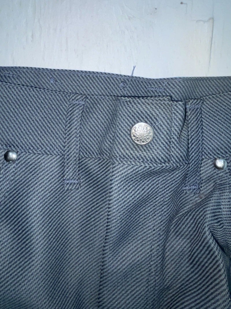 New Vintage Blue Miller Polyester Pants #2624 VV-60