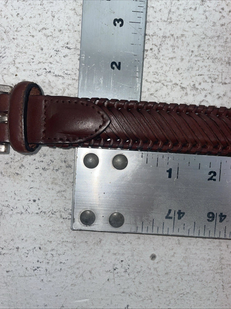 New Brown Genuine Leather Nocona Threaded 36” Belt #2410002 Z-19
