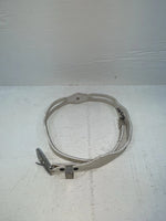 New White Genuine Leather Acme Silver Pendent 24” Belt #AB441 NN-41