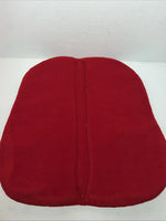 New ABetta Red Fleece Round Saddle Pad 29x27 Pad-25