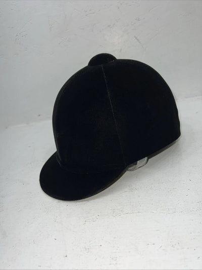 New Women’s Black Velvet IRH English Riding Helmet. 1020 7 1/8. 12-87