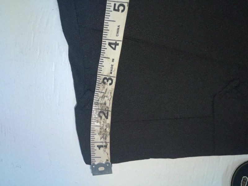 New Vintage Black Circle S Polyester Pants #8541 SS-29