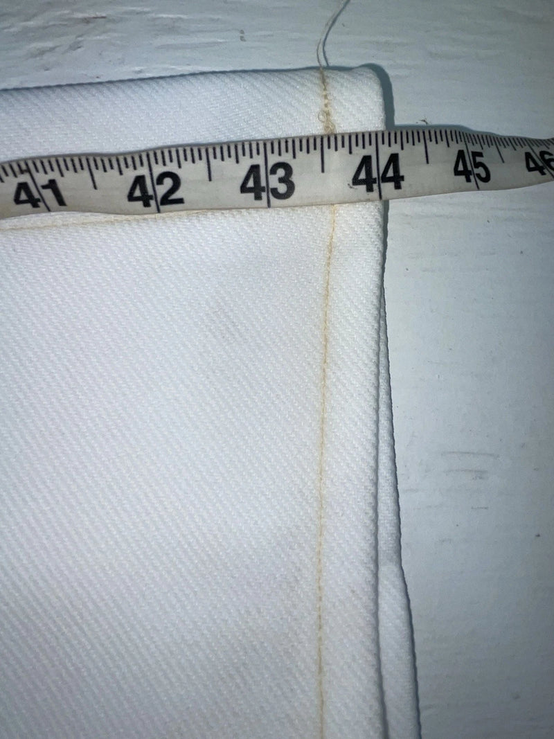 New Vintage White Lee Polyester Pants #2610810 VV-32
