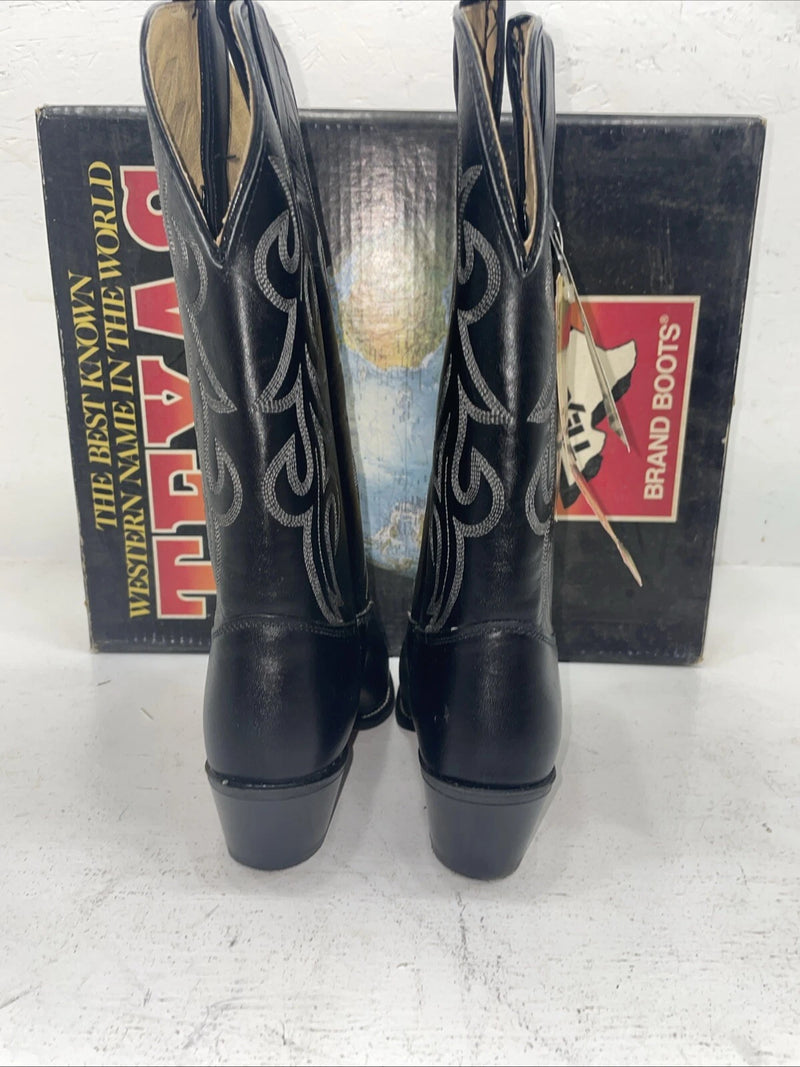 New Women’s Black Texas Brand Cowboy Boots. 4970 7 M. 18-95