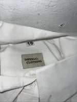 New Women’s White Long Sleeve Imperial Clothing English Shirt. 18 G-40