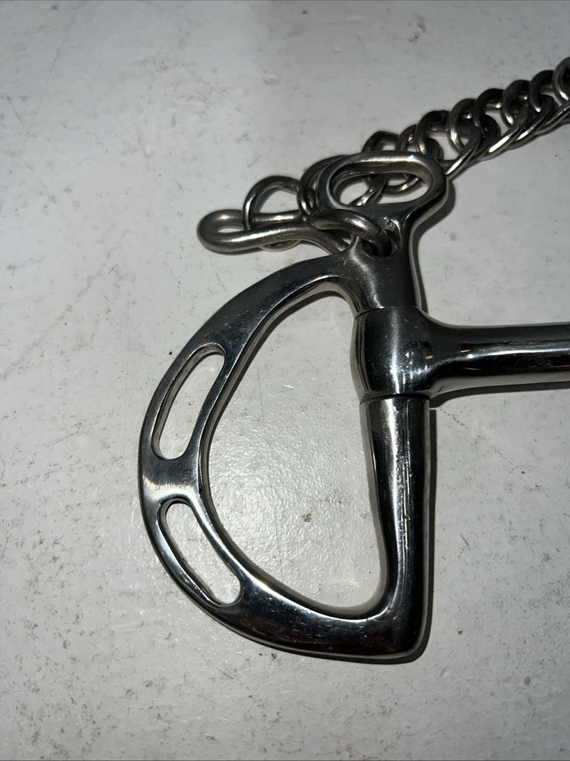 New Tough 1 6” Medium Port Kimberwick Bit #28-163 N-501