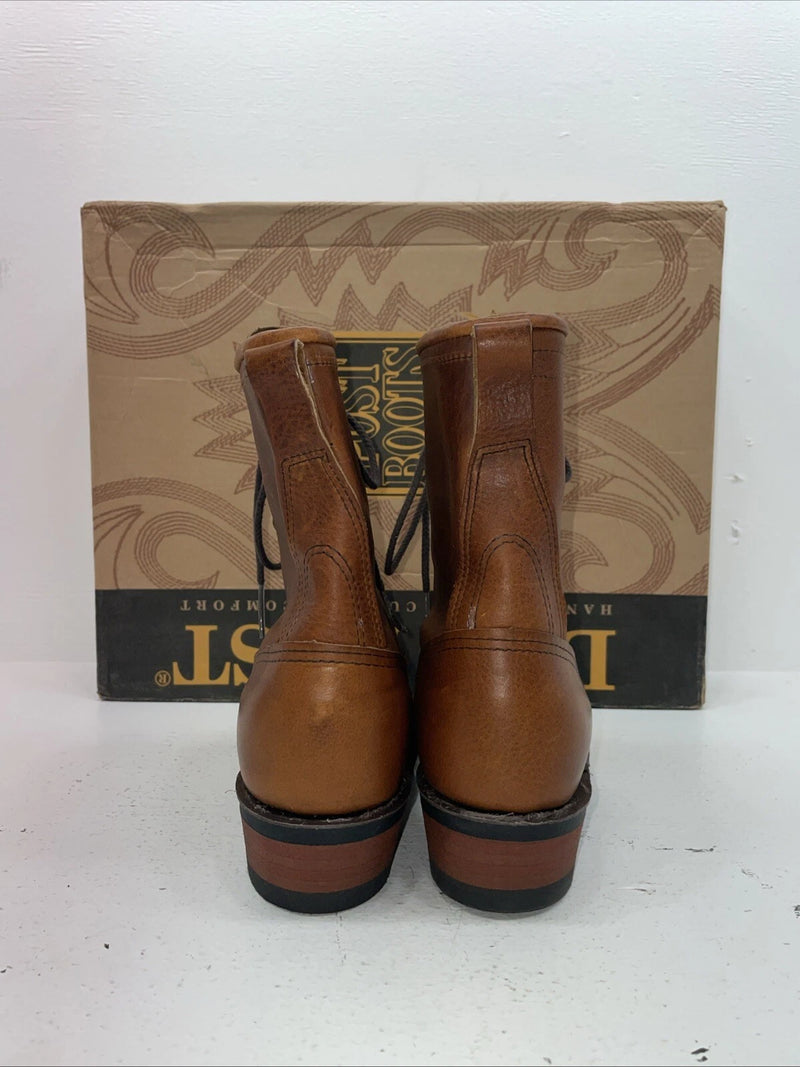 New Women’s Brown Lace Up Dan Post Boots. 59003 9 M. 15-108