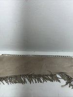 NOS Tan Show Chaps With Fringe Adjustable Waist 42” I-80