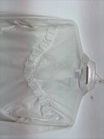 New Women’s American Rodeo White Embroidered Long Sleeve Pearl Snap 14 YY-133